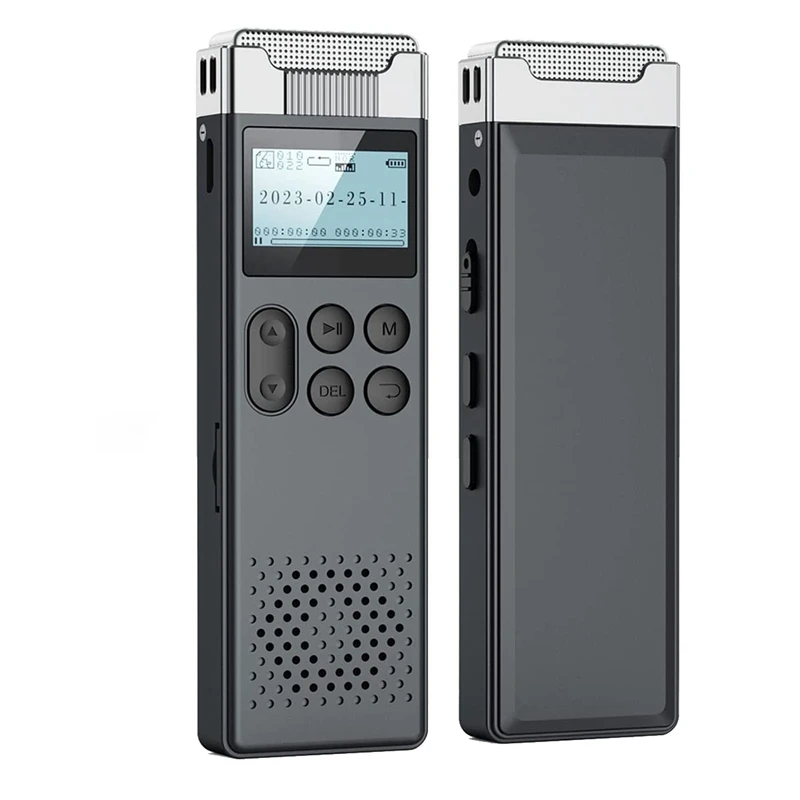 

Цифровой диктофон 16G Диктофон аудио рекордер MP3-плеер шумоподавление аудио рекордер для лекций встреч