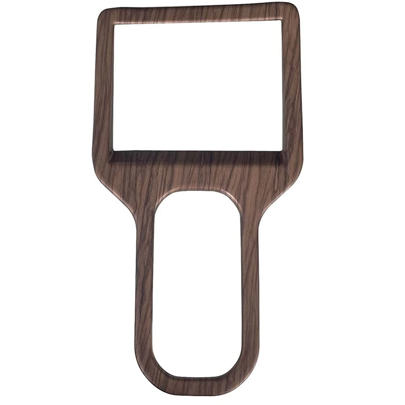 

For Honda CRV CR-V 2017 -2021 Peach Wood Grain Rear Seat Water Cup Holder Panel Cover Moulding -High Configuration