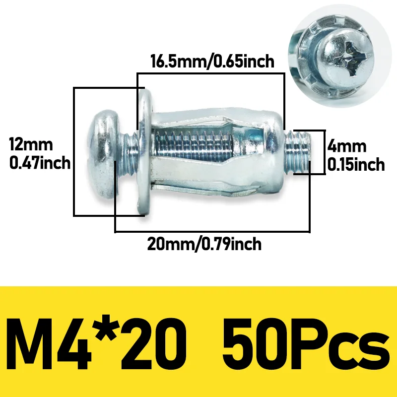 

50p расширительный винт, гайка в форме лепестка, заклепки, гайки, болты, металлическая раветочная гайка M4 M5 M6, панель, фотозначок, зажим, гайки для блокировки