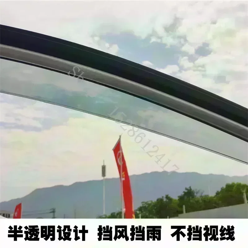 Козырёк для окон Cadillac XT4 дефлектор от дождя и солнца