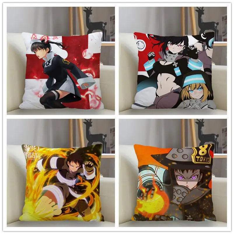 

45*45cm Polyester Pillowcase Home Decor Zipper Square Pillowcase Pillowcase