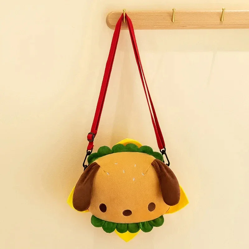 Sanrio Hello Kitty периферийные бургеры собака детский подарок плюшевая игрушка сумка