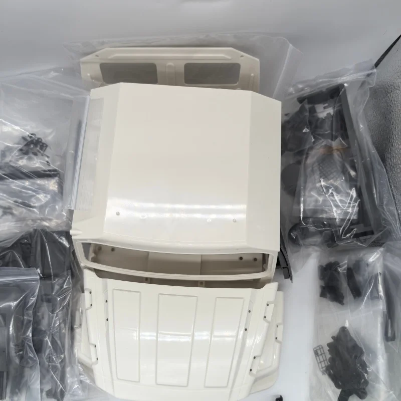 Фото Радиоуправляемая машина JDModel Cab Shell Bodyshell Dashboard JDM-209 для Zetros 1/14 Cab, модель грузовика с дистанционным управлением, аксессуары для радиоуправления №3