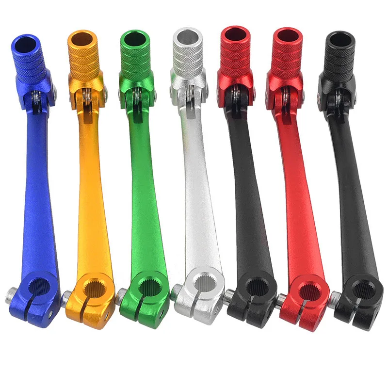 

Motorcycle CNC Aluminum Folding Gear Shift Lever For 110/125/140/150/160/250cc Dirt Bike Pit Bikes Gear Lever Universal