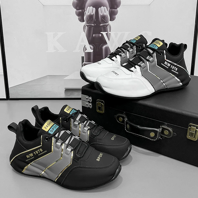 Men's Two-color Fashionable Sports Shoes Running Shoes New Popular Tennis Shoes Men's Casual Shoes Running Shoes