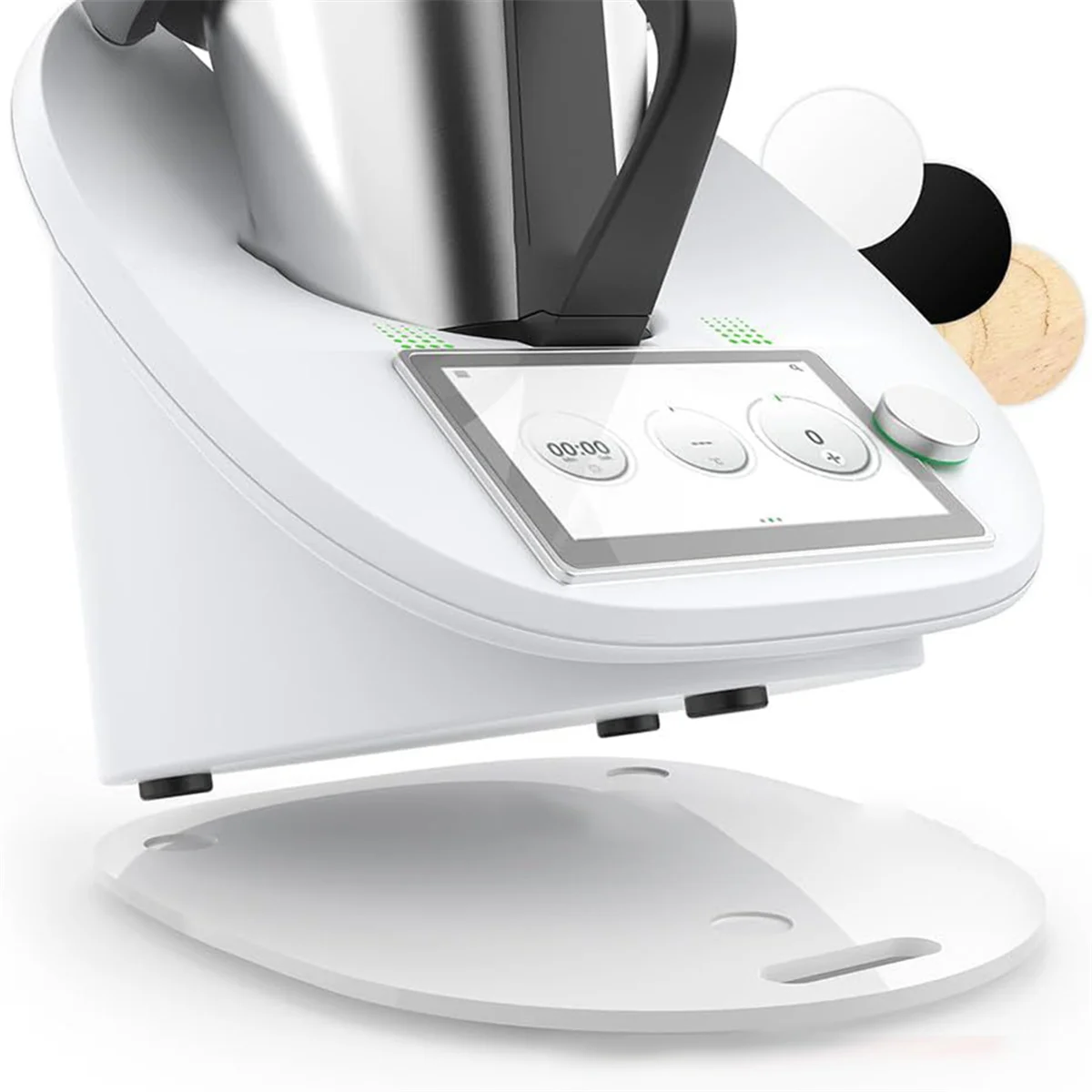 Нескользящий коврик для скользящей доски подходит блендера Thermomix TM5 TM6 легкий