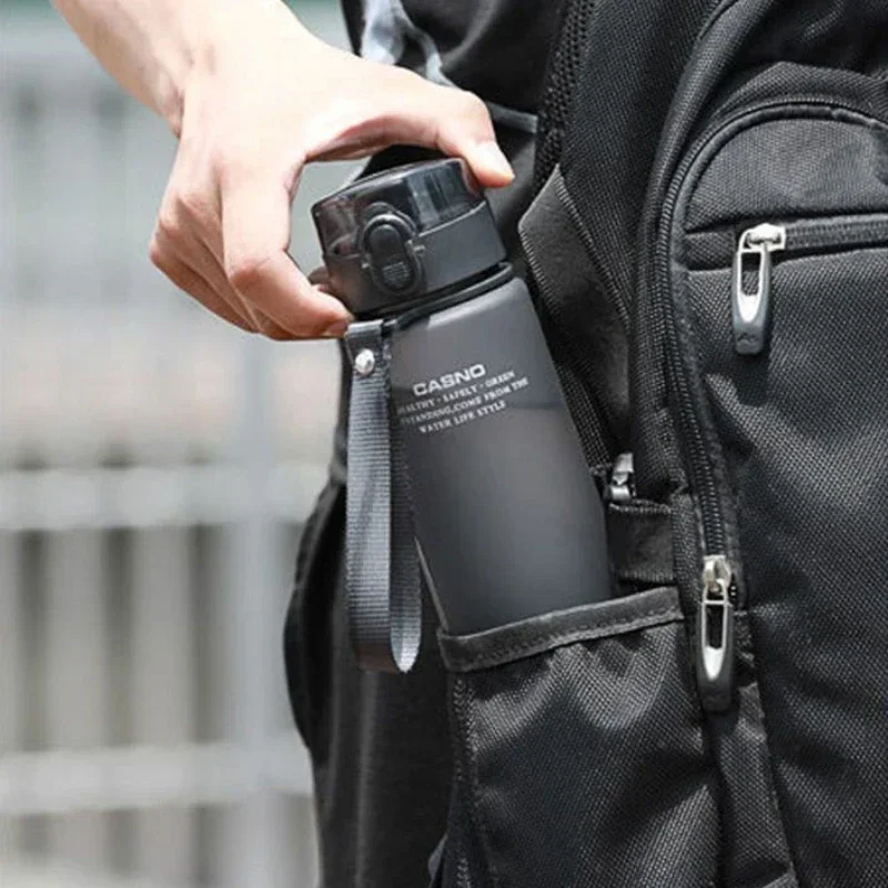 Anime Stitch 560ML Water Cup Children Portable Plastic Transparent Straw Outdoor Large Capacity Sport Bottle Gift