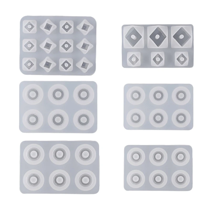 Silicone Mold For Jewelry Making Beads With Hole Epoxy Resin Silicone Mould