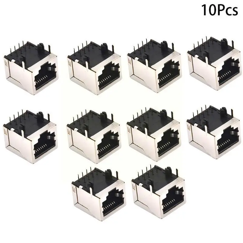 

10 шт./комплект, сетевые разъемы RJ45, 8pin, 8P, 8c