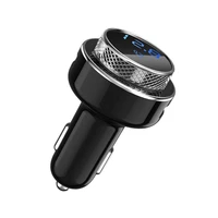 car bluetooth player auto mp3 qc3 0 music player fast vehicle charger portable fm transmitter usb styling