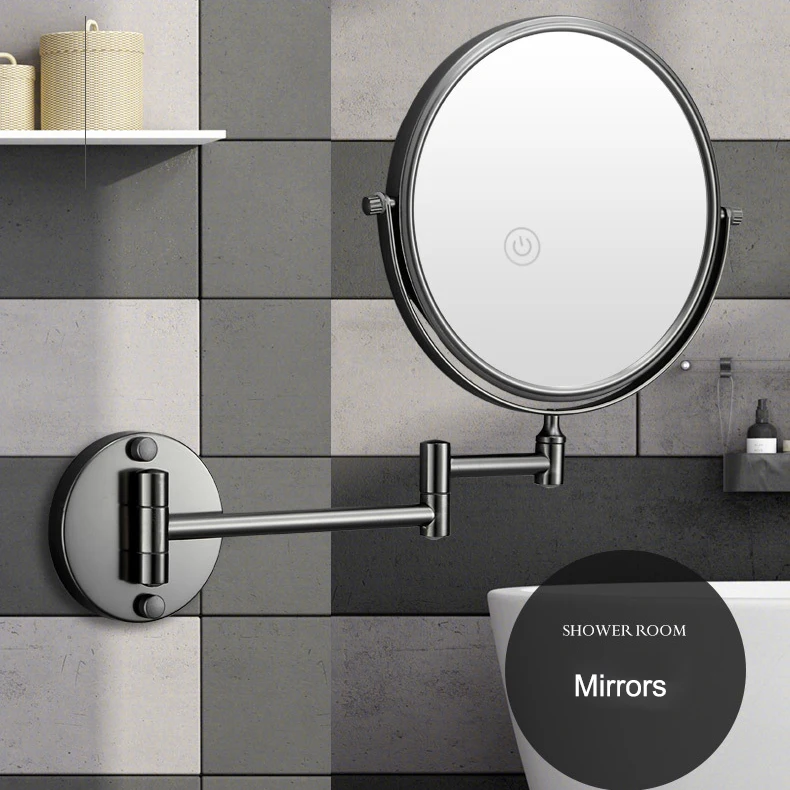 Зеркало для ванной комнаты с увеличением в 3 раза