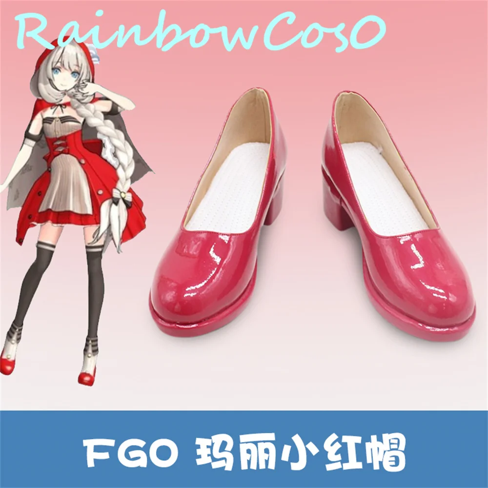 

fate Grand Order FGO Marie Antoinette Cosplay Shoes Boots Game Anime Halloween Christmas RainbowCos0 W2977