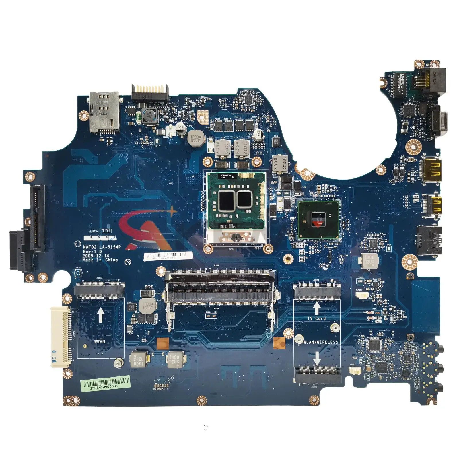 Рисунок 2 - Материнская плата для ноутбука Dell Studio 1747 1749