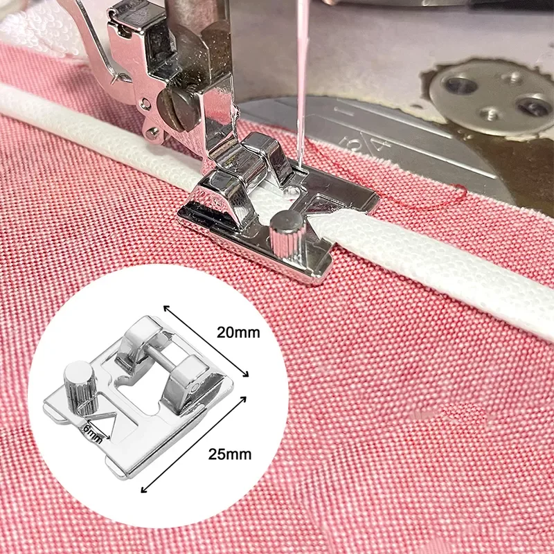 

1Pc high quality braiding/rinsing presser foot for home/multi-function sewing machine compatible with Brother 2767-01