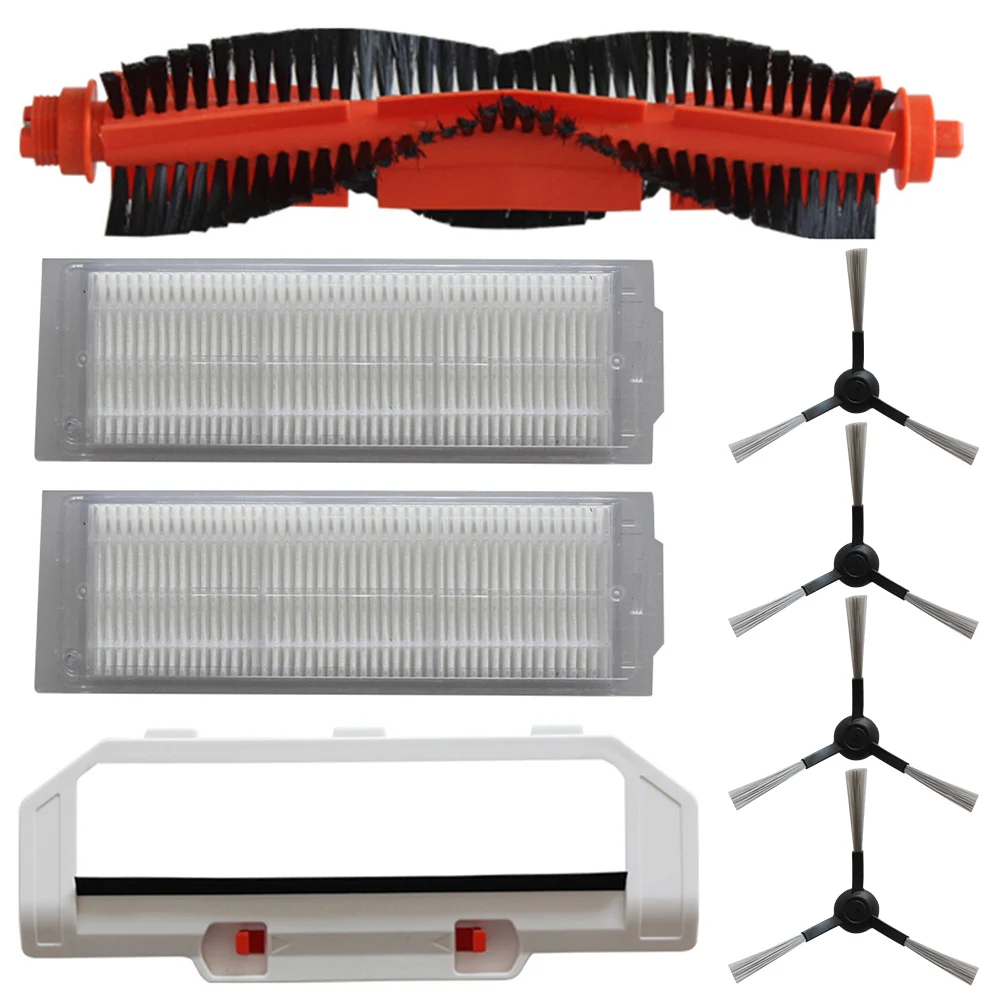 

For Coredy SL200 Robot Vacuum Cleaner Main Roller Brush Side Brushes Filter Kit Household Supplies Cleaning Vacuum Parts