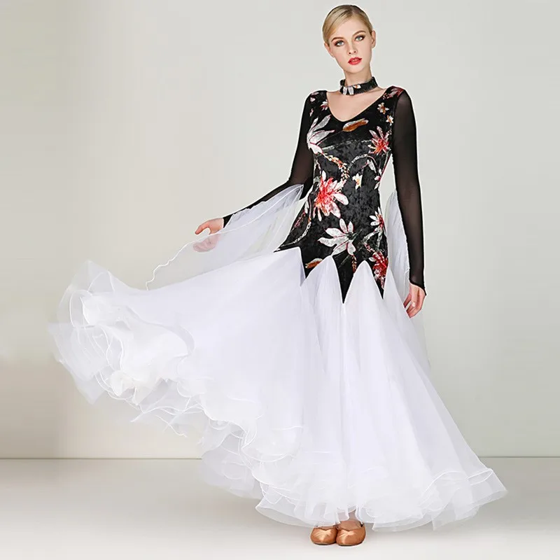 

Дешевое высококачественное элегантное платье для соревнований и бальных танцев