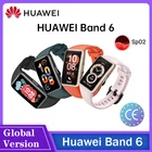 Оригинальный умный Браслет Huawei Band 6 , Мониторинг SpO2, дисплей FullView, 2 недели автономной работы, BT 5,0