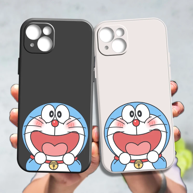 

Cute Cartoon Doraemon iPhone Case For iPhone 11 13 12 Xr SE 7 Xs 6 ProMax XR Mini 6s Plus 8 2020 12 X Max Cover Cool Luxury TPU