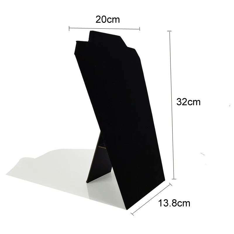 

Подставка бархатная для ювелирных изделий, витрина для ожерелья, подвески, браслета, цепочки, декоративный держатель, 3 размера