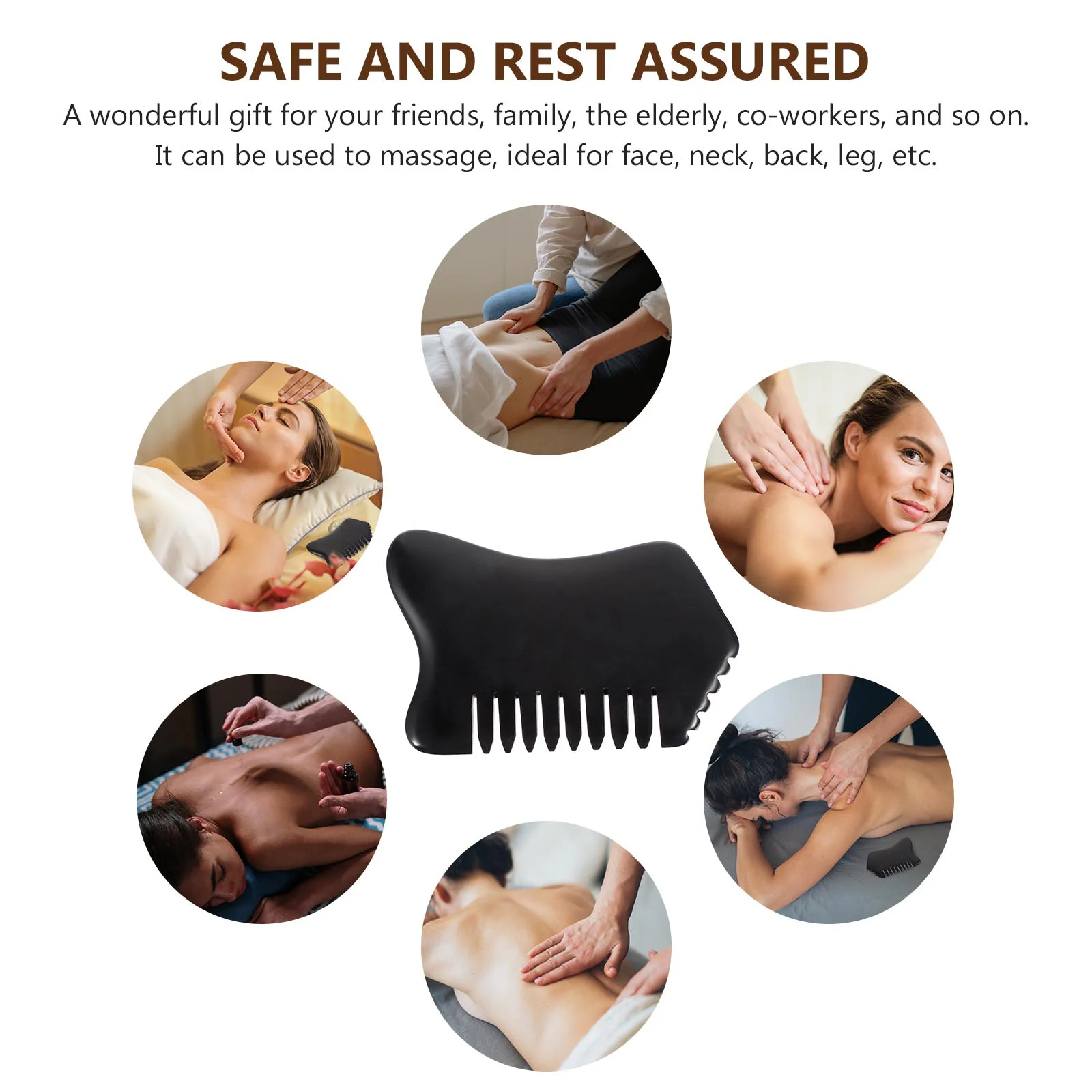 Рисунок 4 - Массажная Расческа с камнями