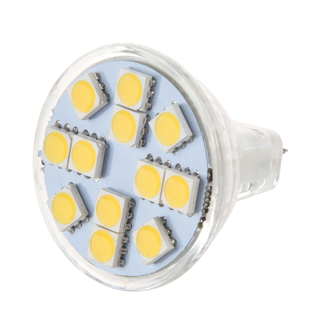 

MR11 G4 12 LED Spot Light Bulb Warm White New