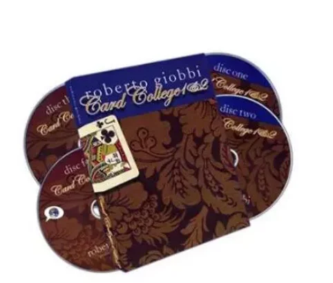 

Card College 1 & 2 (4 DVD-набора) от Роберто гиобби, волшебные трюки