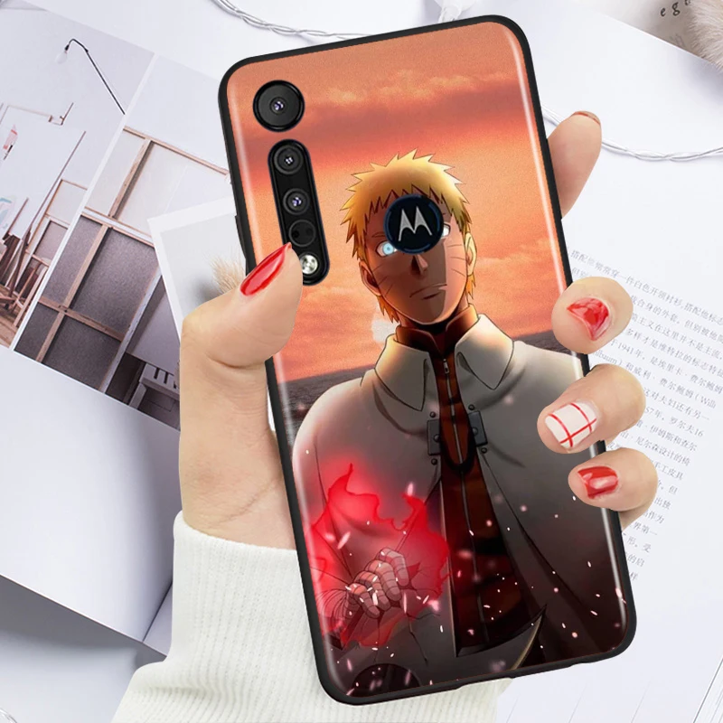 fashion naruto cool for motorola moto g g60 g60s g50 g40 g9 g10 e7i e6s power edge 20 e20 2021 x3 s pro black phone case free global shipping