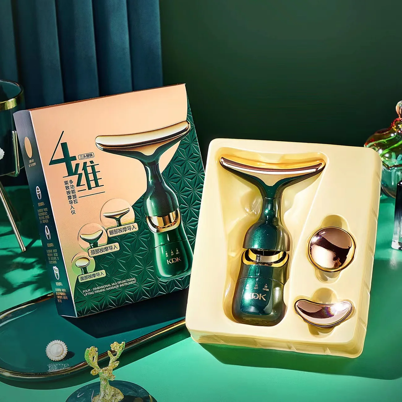 

3 IN 1 Facial Massager All-round Face Neck Eye Lifting Machine Microcurrent Skin Rejuvenation Anti Wrinkle Tightening Skin Care