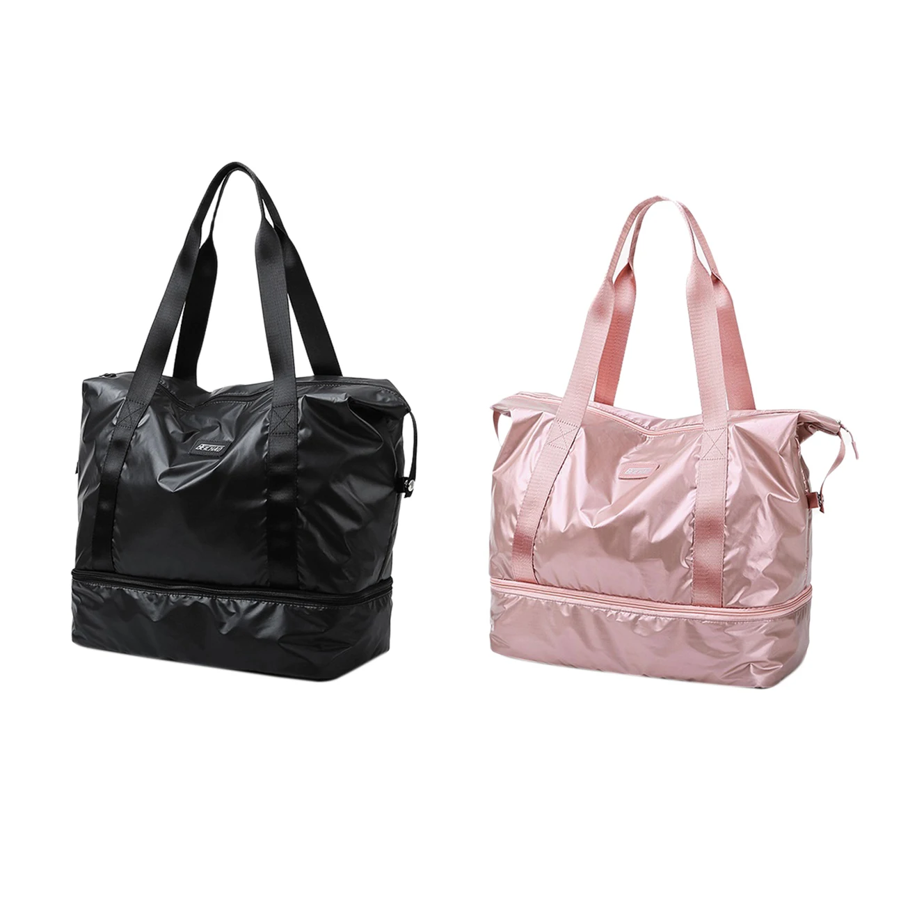 

Women Tote Bag Waterproof Oxford Spinning Travel Bags Large Capacity Sports Bag Fitness Shoulder Bag Fashionable Solid Handbag