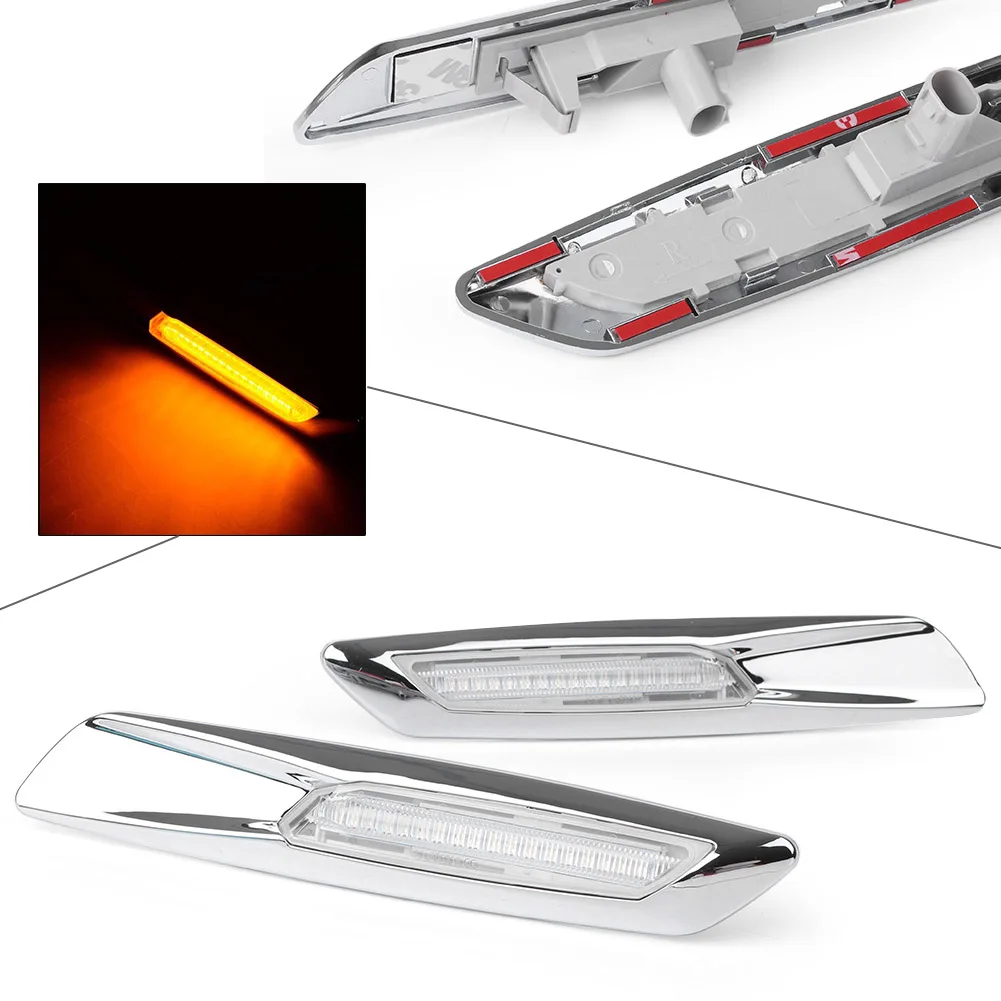 Автомобильный светодиодный указатель поворота на крыле боковой габаритный