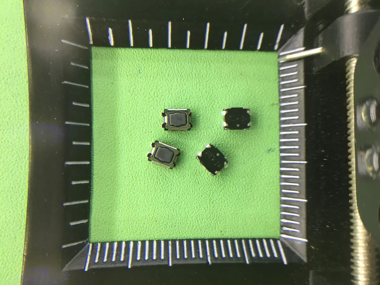 

10PCS EVPAAN02Q Car Remote Control Key Button Light Touch Switch Waterproof 2.9*3.5MM