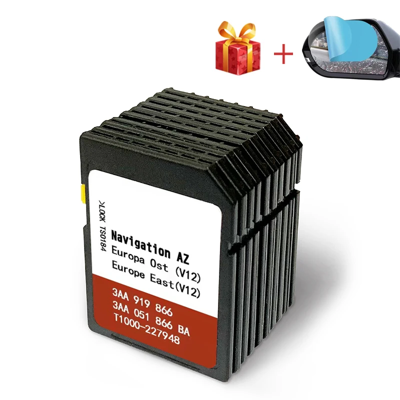 Original For VW SD Card Navigation V12 Europe East RNS 315 System Navi Software Update | Memory Cards