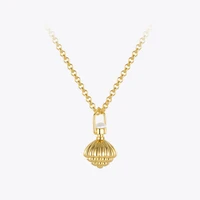 enfashion pinecone pendant necklace for women gold color vintage 2021 friend gift collier fashion jewelry p3196