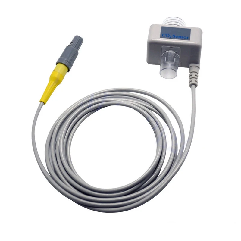 

Mainstream Capnography EtCO2 Sensor Module Compatible for Respironics Capnostat 5, Lemo 8 Pins