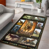 love dinosaur rectangle rug 3d all over printed rug non slip mat dining room living room soft bedroom carpet 03