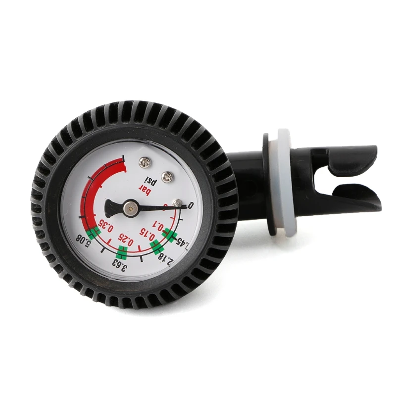 

Air Pressure Gauge Thermometer Connector For Inflatable Boat Kayak Raft Surfing