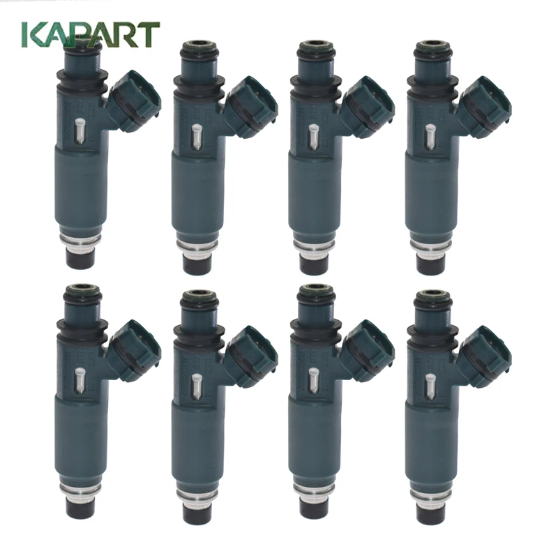 

8pcs 23250-50040 23209-50040 Fuel Injector for Lexus GX470 LX470 Toyota 4RUNNER LAND CRUISER 100 SEQUOIA TUNDRA 4.7L 2UZFE 98-07