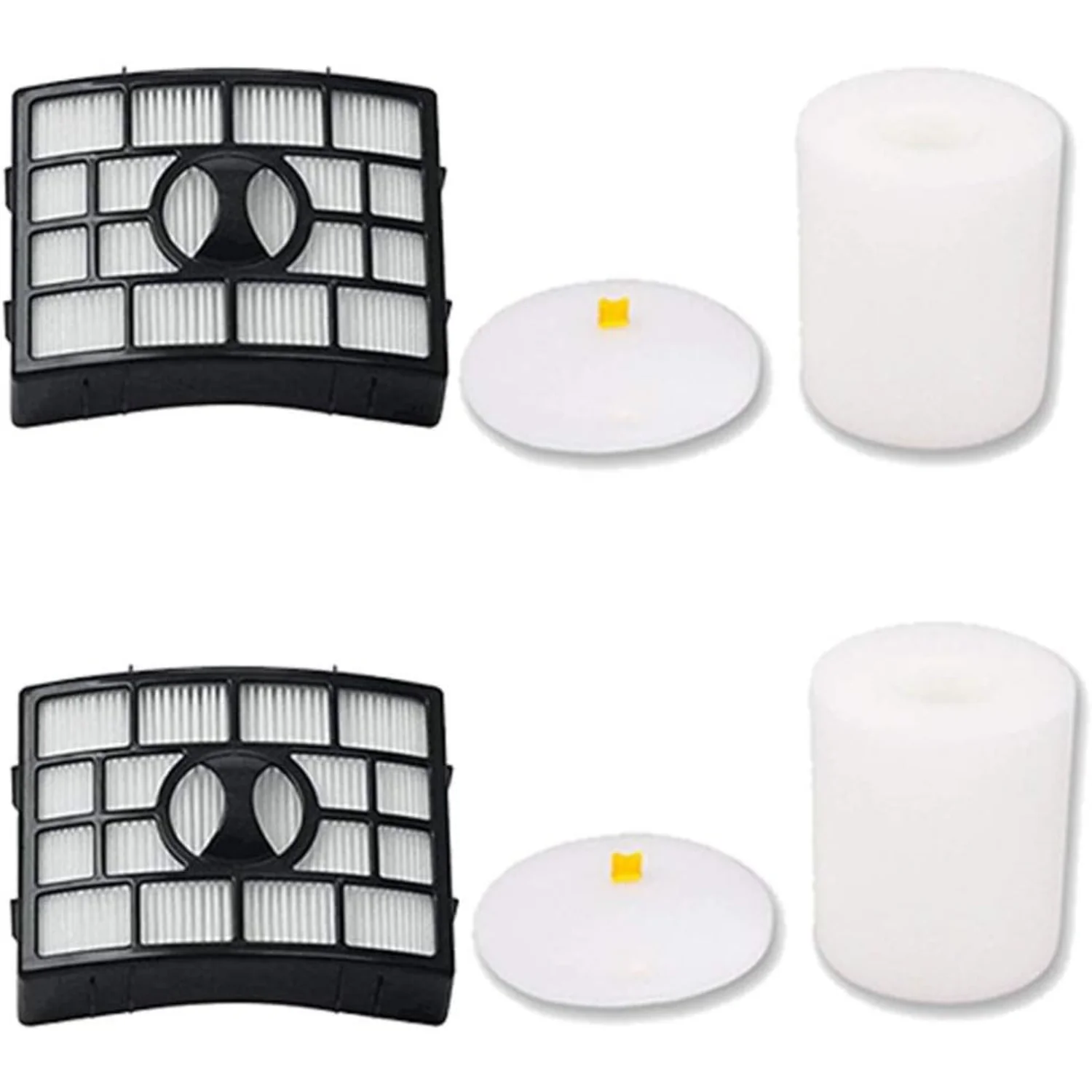 ®2 Hepa и пенные фильтры для вращающегося подъемного двигателя NV650 NV651 NV652 NV750W NV751 NV752