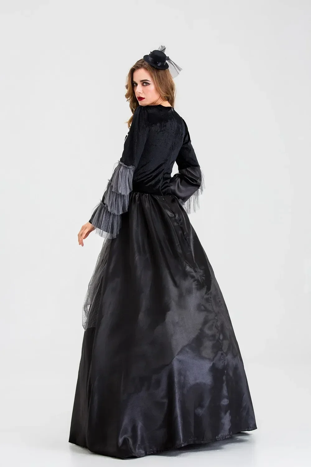 Косплей Средневековый Лесной Эльфийский Костюм Готический Винтаж Тонкий