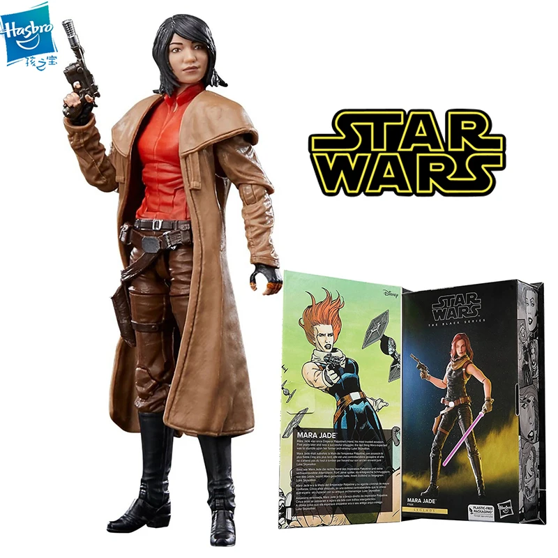 

16Cm Hasbro Star Wars The Black Series Doctor Aphra Retro Original Action Figure Toys for children's gift collection
