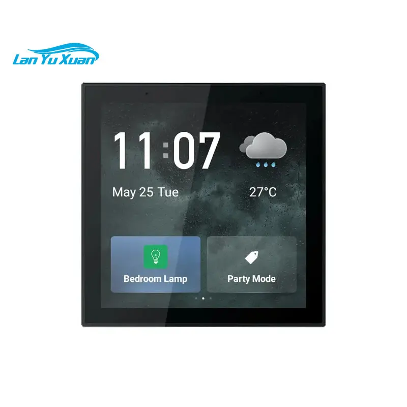 

4 inches Built-in Alexa Tuya Smart Home Automation Gateway Scene Switch Panel All in One Control Panel