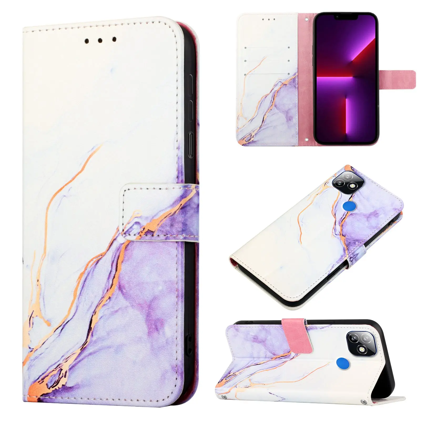

Чехол-книжка для Itel P36, чехол для Itel S16 Pro, кожаный чехол для P 36, чехол-книжка для Itel P36