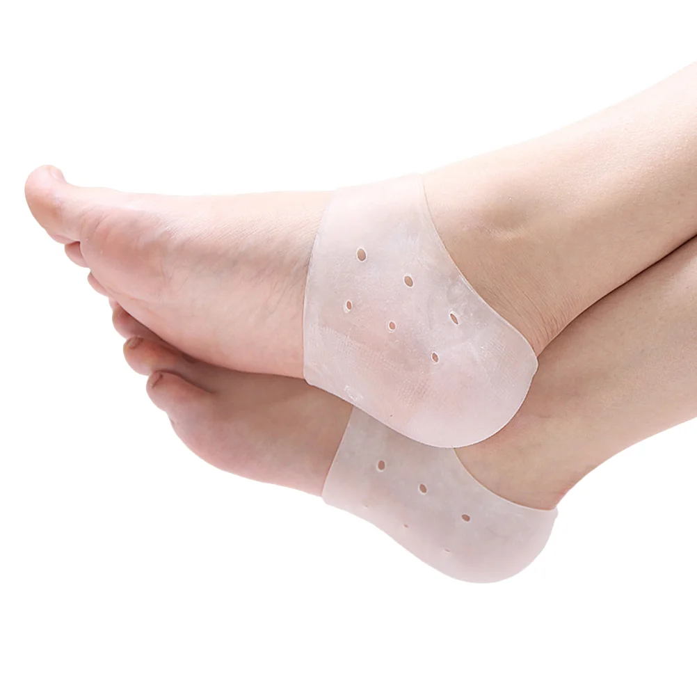 

1 Pair Heel Air Support Dry Feet Socks High Heel Sock Protector Heel Sleeve Heel Socks Protectors