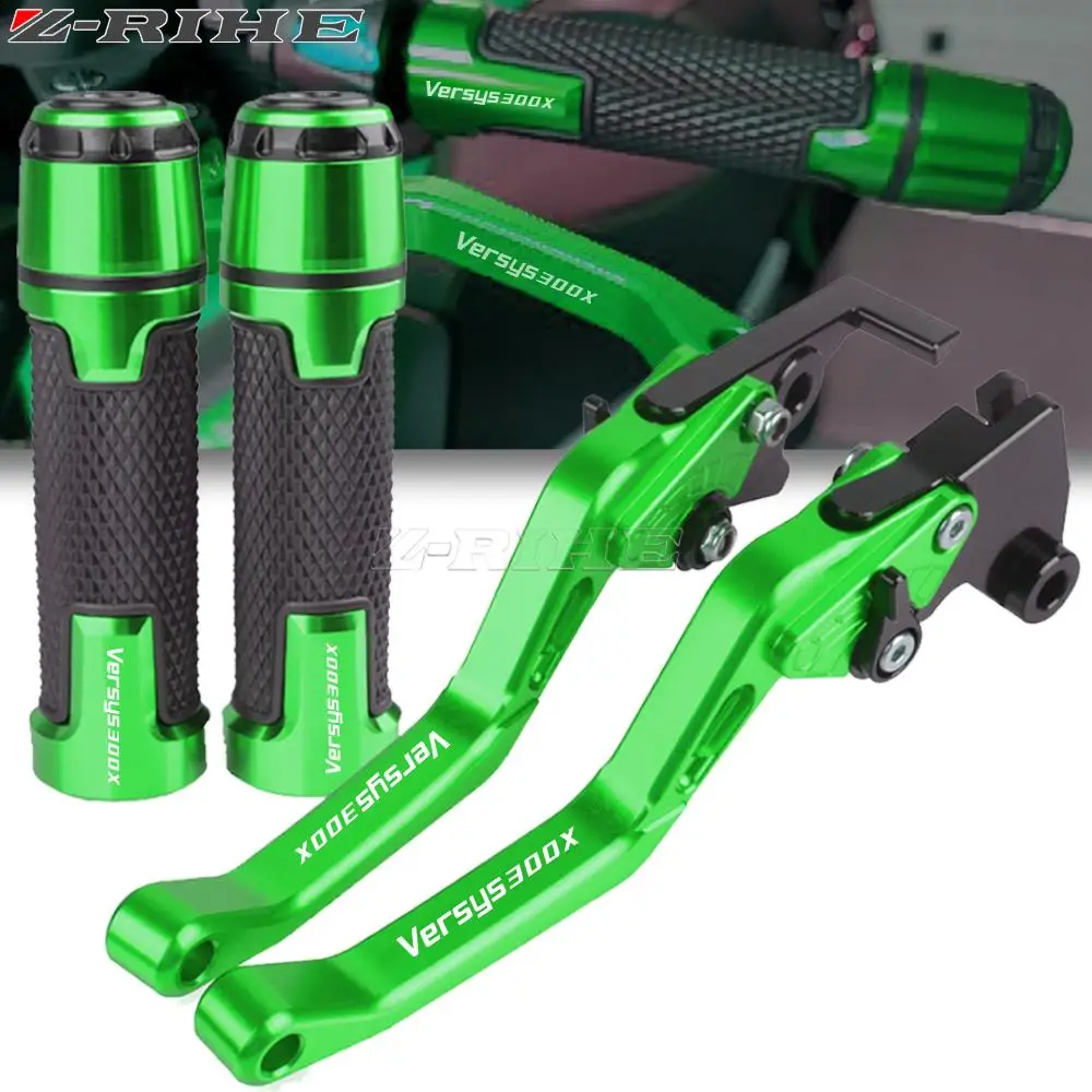 

Motorcycle Brake Clutch Levers Handlebar grips Handle Bar Grip For Kawasaki VERSYS300X 2008-2019 Versys 300X 2018 2017 2016 2015