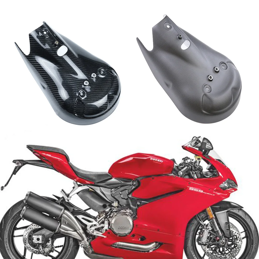 Чехол из углеродного волокна для выхлопной трубы Ducati Panigale 1299 959 V2 Full 3K защитный