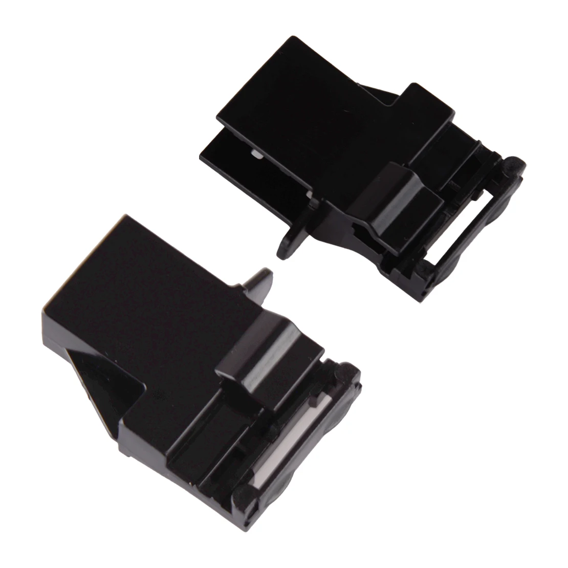 1 пара черных пластиковых передних солнцезащитных козырьков зажим с