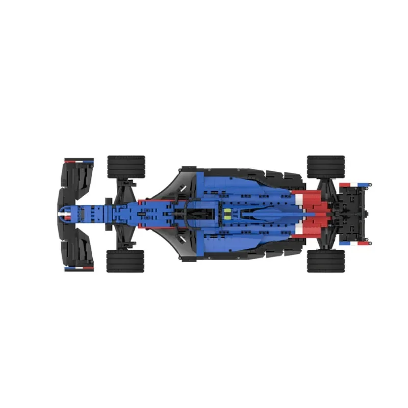 MOC-87359 Formula Super Racing F1 A521 гоночный автомобиль в сборе строительный блок модель MOC