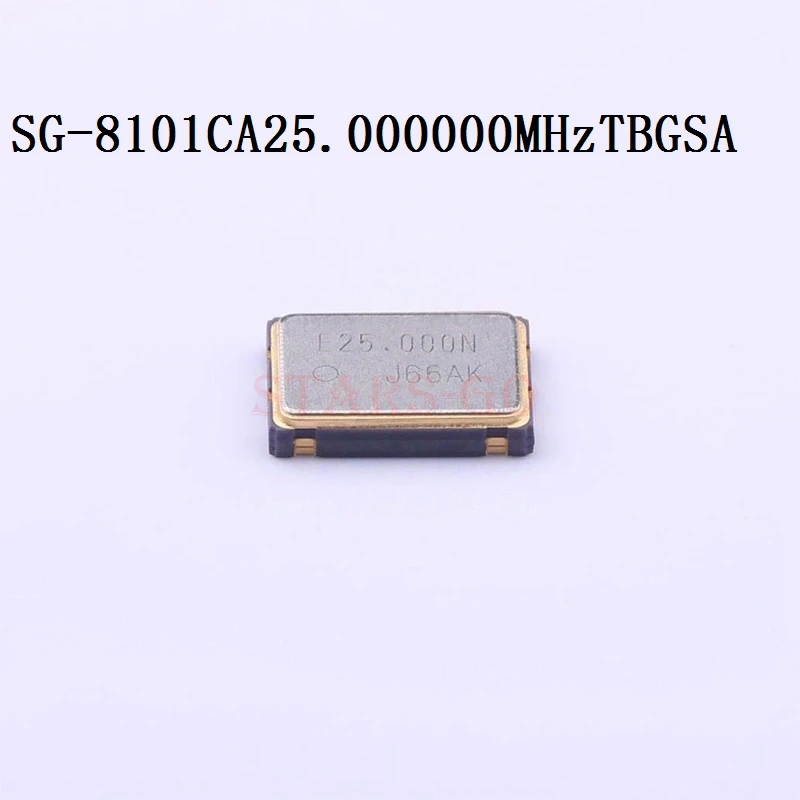 10PCS/100PCS 25MHz 7050 4P SMD 1.8~3.3V ±15ppm ST -40~+85℃ SG-8101CA 25.000000MHz TBGSA Pre-programmed Oscillators