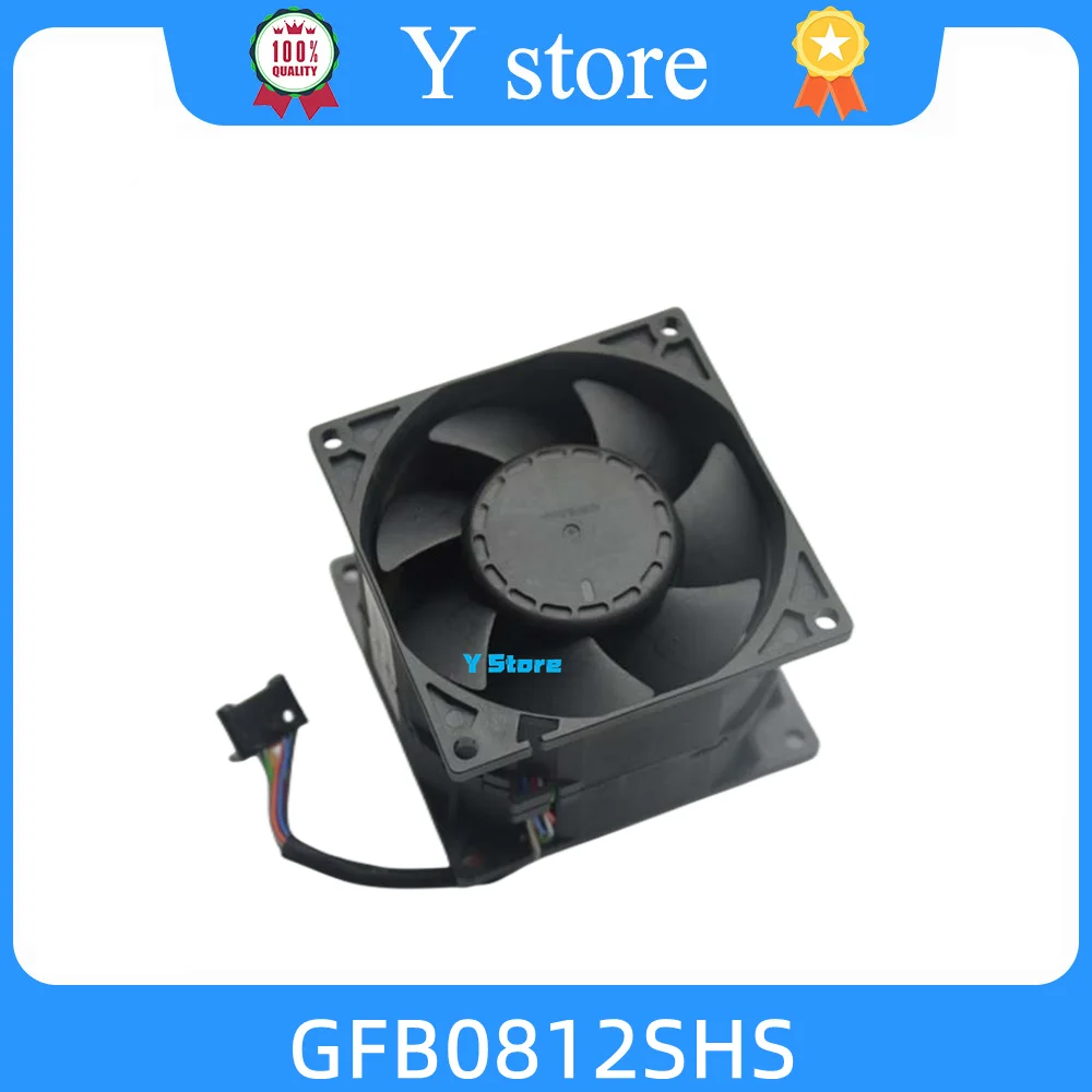 Y Store для Delta GFB0812SHS 8056, охлаждающий вентилятор 8 см, вентилятор 12 В постоянного тока А, быстрая доставка
