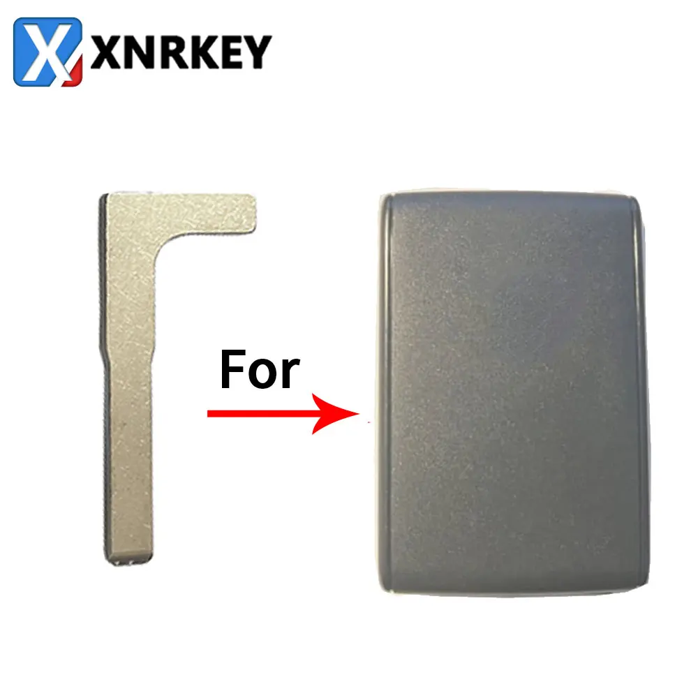 

XNRKEY пустой умный аварийный ключ с необрезанным лезвием для Volvo S90 S60 S40 XC60 XC90 2016-2020 год аварийный ключ